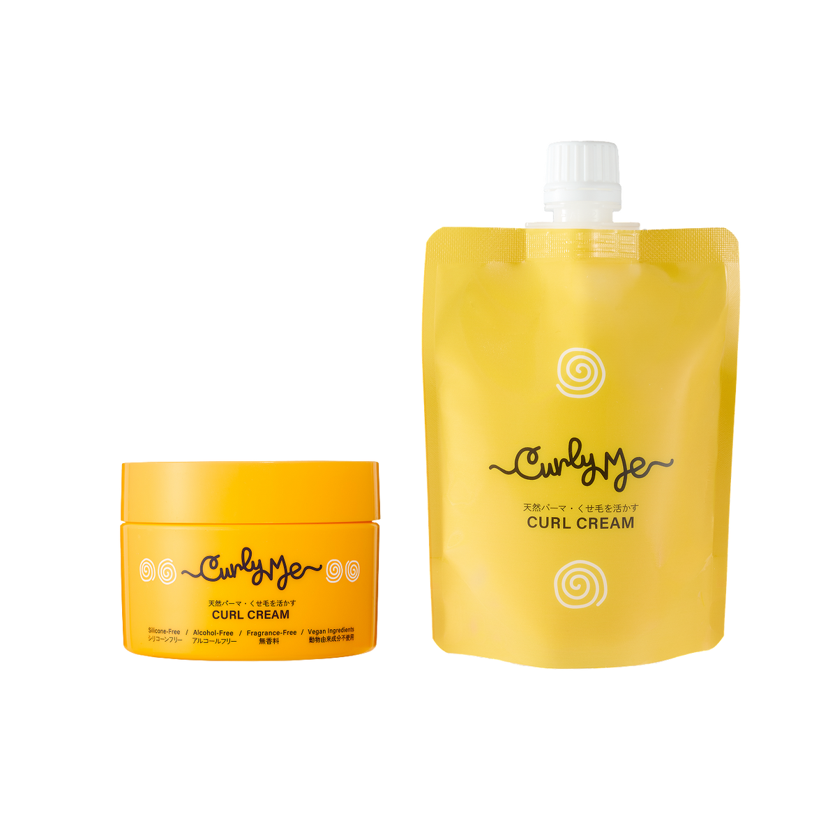 カーリー商品 カールクリーム（無香料） - Curly Me