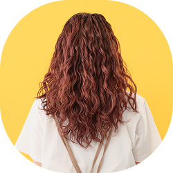ウェービーヘアタイプ